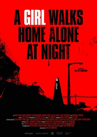 A Girl walks home alone at Night
