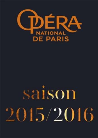 Opéra national de Paris 2015/2016: Jerome Robbins, Benjamin Millepied, George Balanchine