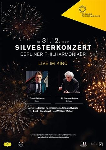 Berliner Philharmoniker 2016/17: Silvesterkonzert mit Sir Simon Rattle & Daniil Trifonov