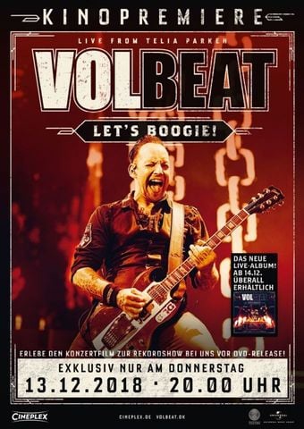 VOLBEAT-Let's Boogie! Live from Telia Parken