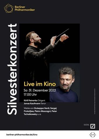 Berliner Philharmoniker 2022/23: Silvesterkonzert mit Kirill Petrenko und Jonas Kaufmann