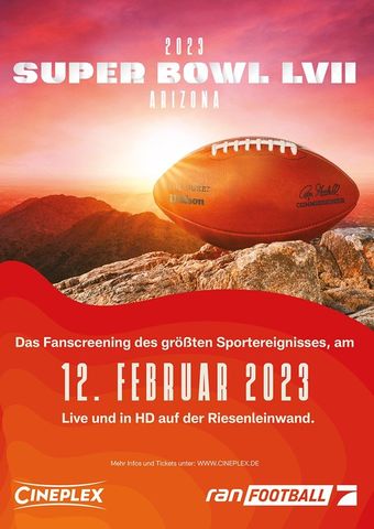 Super Bowl Kino Night 2023- Das NFL Finale live aus Arizona