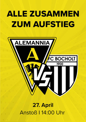 Alemannia Aachen vs 1. FC Bocholt