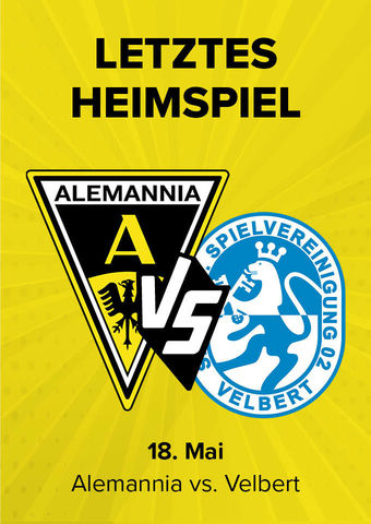 Alemannia Aachen vs Spielvereinigung Velbert
