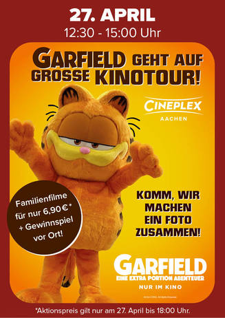 GARFIELD Kinotour