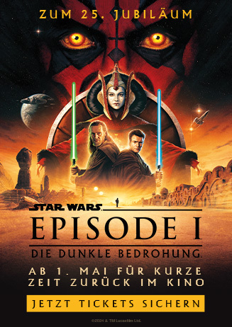 zum 25. Jubiläum: Star Wars: Episode I - Die dunkle Bedrohung