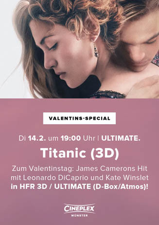 Valentins-Special: TITANIC (3D)
