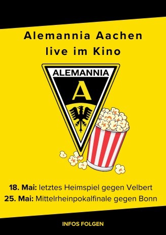 Alemannia Aachen live im Kino