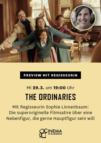 Preview THE ORDINARIES mit Regisseurin Sophie Linnenbaum