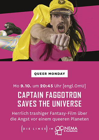 Queer Monday: CAPTAIN FAGGOTRON SAVES THE UNIVERSE