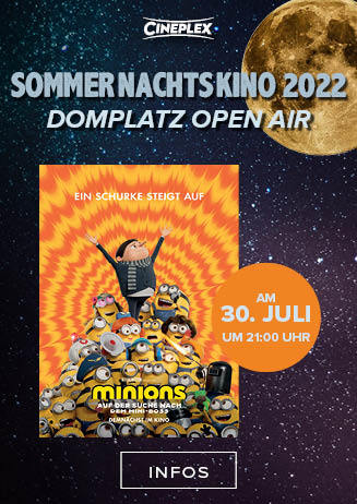 Sommernachtskino 2022: Minions - Auf der Suche nach dem Mini-Boss