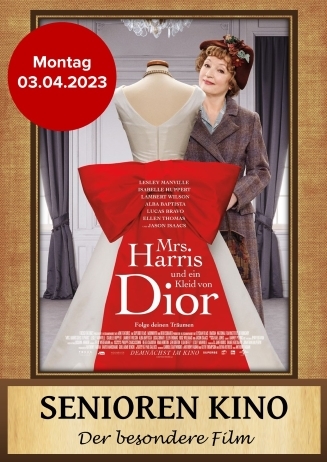 SK Mrs. Harris und ein Kleid von Dior