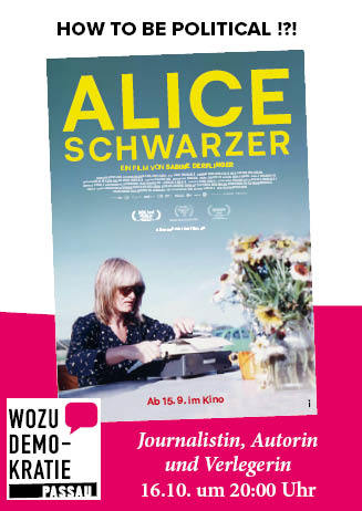 Wozu Demokratie 2022: Alice Schwarzer