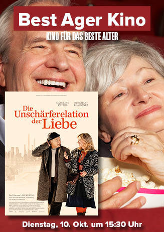 Best Ager Kino: Die Unschärferelation der Liebe 
