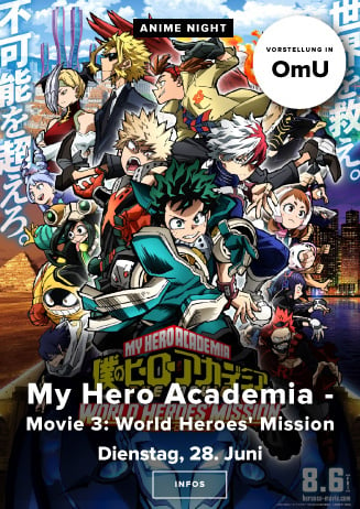 Anime Night 2022: My Hero Academia - Movie 3: World Heroes'