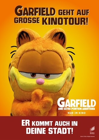 Garfield live bei uns