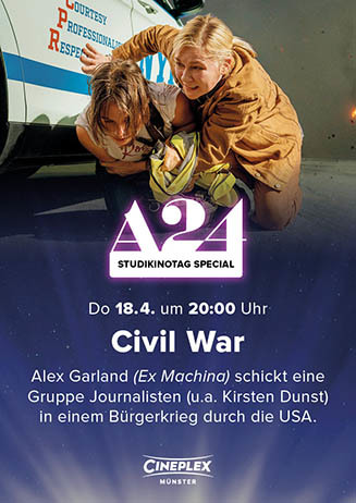 StudiKinoTag A24: CIVIL WAR