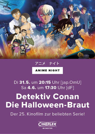 Anime Night: DETECTIV CONAN (25) – DIE HALLOWEEN-BRAUT