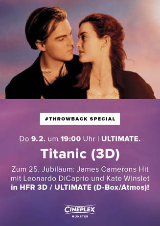 #THROWBACK Special: TITANIC (3D)