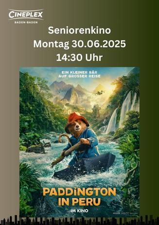 Seniorenkino: Paddington in Per