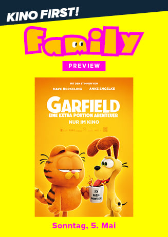Familienpreview: Garfield - Eine Extra Portion Abenteuer