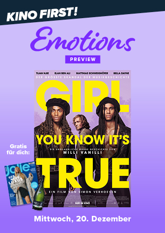 Emotion Preview: Girl you know it's true