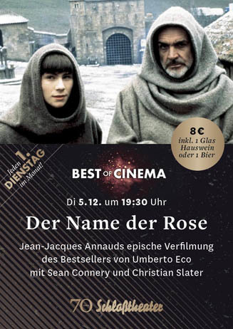 Best of Cinema: DER NAME DER ROSE