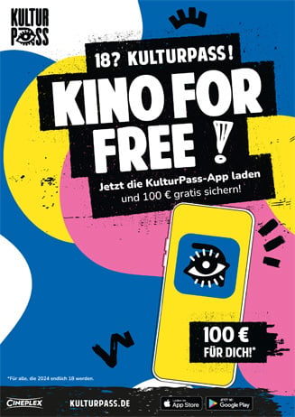 Kino for free! - KulturPass 2024