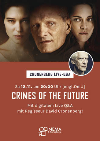 CRIMES OF THE FUTURE mit Online-Q&A
