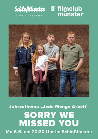 filmclub münster - Jede Menga Arbeit: SORRY WE MISSED YOU
