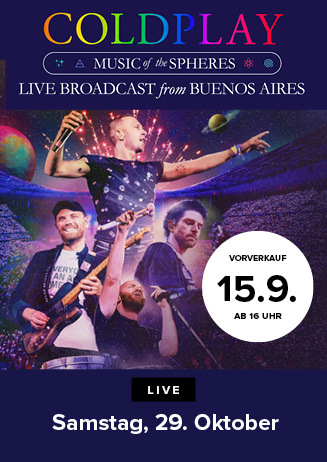 Coldplay Live 29.10.