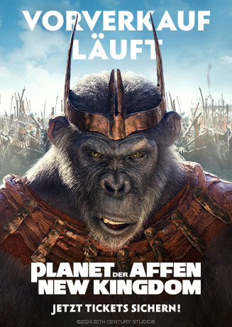 Ab sofort im Vorverkauf: Planet der Affen: New Kingdom