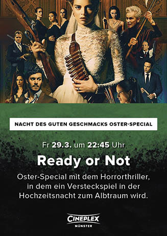 Nacht des guten Geschmacks Oster-Special: READY OR NOT