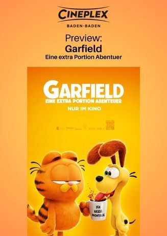 Preview: Garfield - Eine Extra Portion Abenteuer