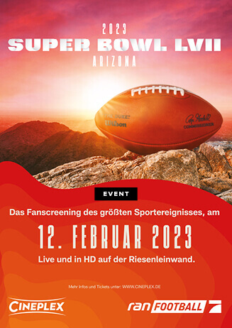 SP: Super Bowl Kino Night 2023- Das NFL Finale live aus Arizona
