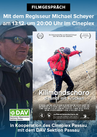 Filmgespräch: Kilimandscharo - Diesmal mit Krücken 
