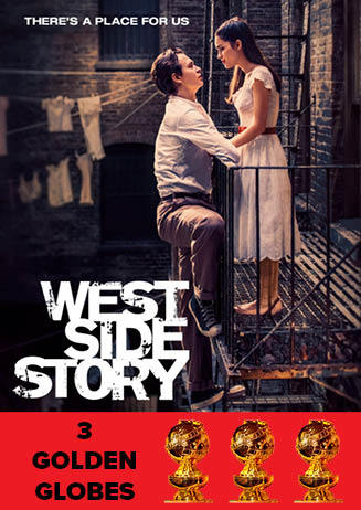 3 Golden Globes "West Side Story"