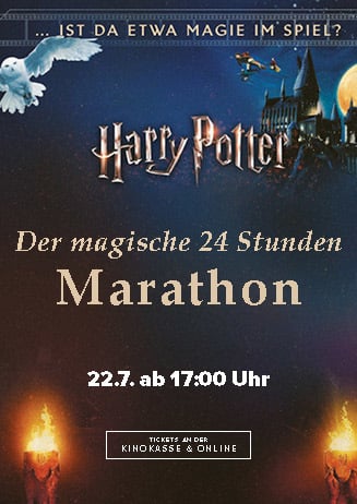 Harry Potter Marathon am 22.7.