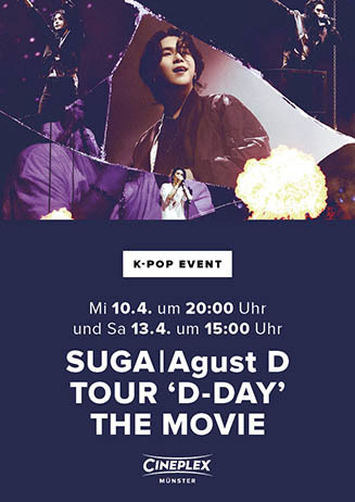 SUGA│Agust D TOUR ‘D-DAY’ THE MOVIE