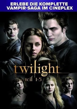  Film vormerken Twilight 1-5
