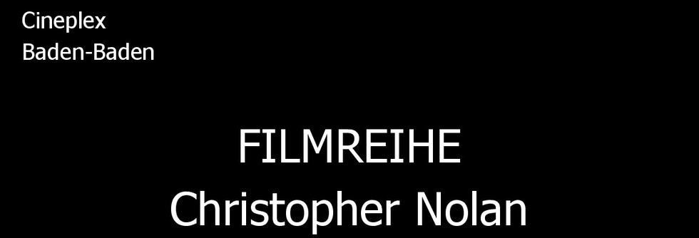 Filmreihe Christopher Nolan